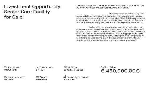 Residencia Senior 88 Utentes