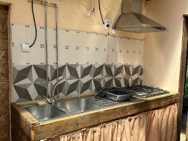 Casa com 2 quartos no campo