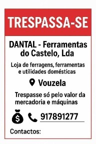 Trespasse Loja Ferragens, Ferramentas e Utilidades Domésticas