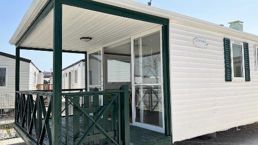 Mobil Home T2 com grande alpendre | O'hara novo modelo equipada