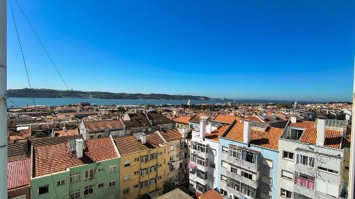 Lisboa - T2 - Ajuda - Vista para rio