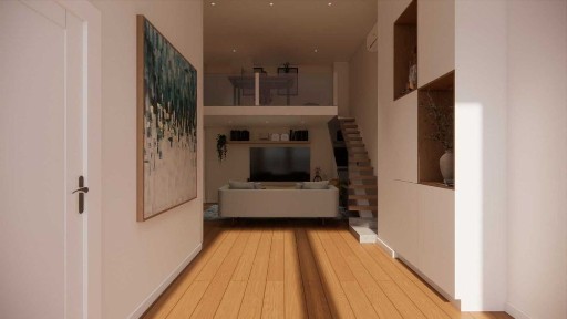 T1 c/ Mezzanino Luxo - Exclusivo na Marginal