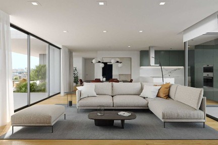 T2 - Edifício PRIVILEGE - Coimbrões - 2 Suites, 2 Terraços, 2 Lugares de Garagem e Arrumos