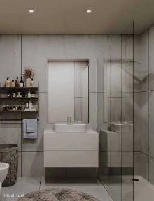T1+1 Novo no Centro de Canidelo, com Jardim e Campo de Paddle - Excelente investimento.