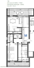 Apartamento T2 à venda na Rua Vitorino Planas s/n