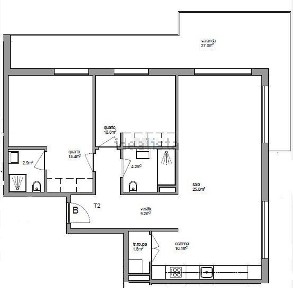 Apartamento T2 à venda em Eiras e São Paulo de Frades