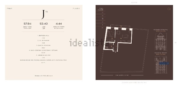 Apartamento T1 à venda na Rua Gomes Freire, 141