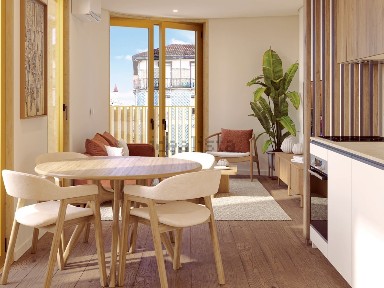 Apartamento T1 à venda na Rua Carlos Mardel, 2
