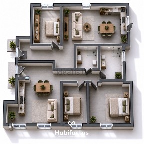 Apartamento T3 à venda no Centro