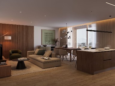 Apartamento T3 à venda na Rua Dom José Alves Correia da Silva, 65