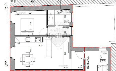 Apartamento T1 à venda na Rua António Cervantes, 100
