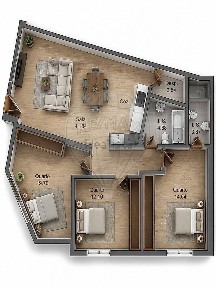 Apartamento T3 à venda na Rua Luís Falcão de Sommer, 29 e
