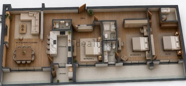 Apartamento T3 à venda em Fafe