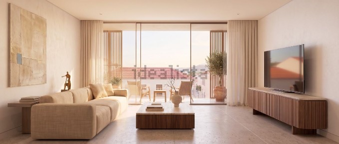 Apartamento T2 à venda na Rua Dr João de Menezes, 9