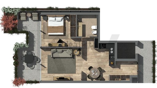 Apartamento T1 à venda na Quinta Seca - Azenha de Cima
