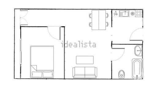 Apartamento T1 à venda em Santiago (Sesimbra)