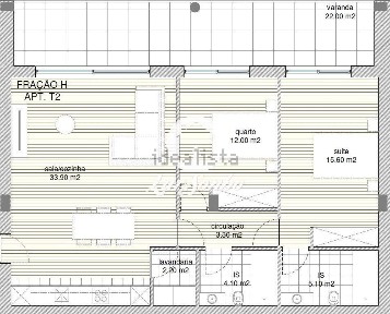 Apartamento T2 à venda em Abade de Neiva