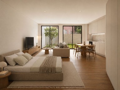 Apartamento T0 à venda na Rua de Brito Capelo, 80