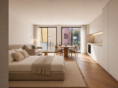 Apartamento T0 à venda na Rua de Brito Capelo, 110