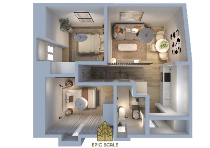Apartamento T2 à venda na Anjos