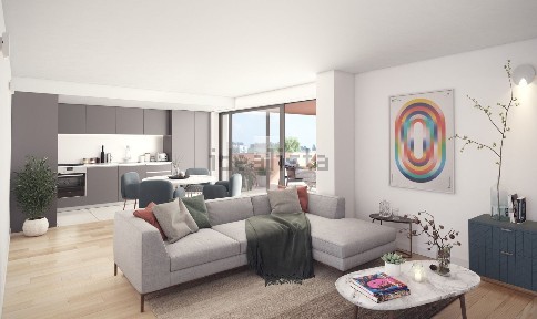 Apartamento T2 à venda no Parque da Prelada