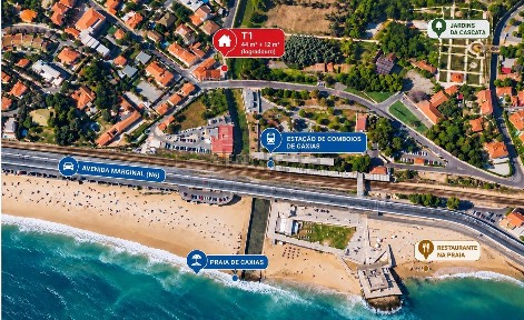 Apartamento T1 à venda na Estrada Gibalta, 11