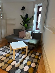 Arrendamento de apartamento T0 na Rua das Taipas