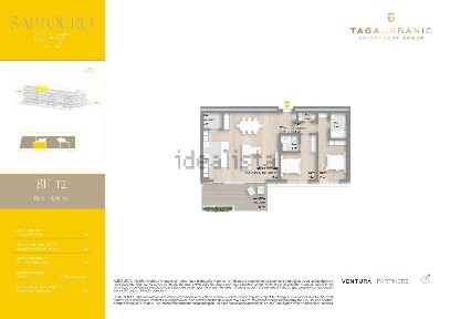 Apartamento T2 à venda na Lavadores