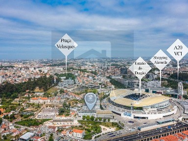 Apartamento T2 à venda nas Antas - Estádio do Dragão