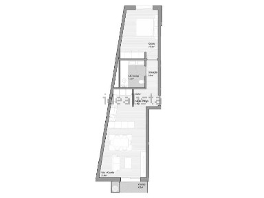 Apartamento T1 à venda em Bougado