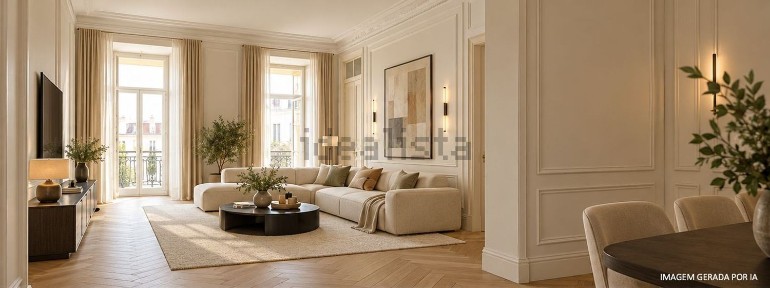 Apartamento T6 à venda no Largo do Rato - Estrela